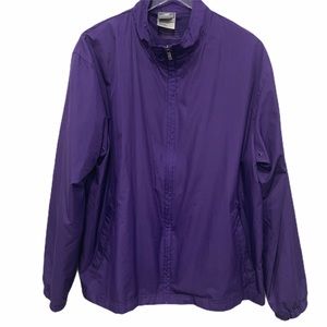 Purple Windbreaker Jacket